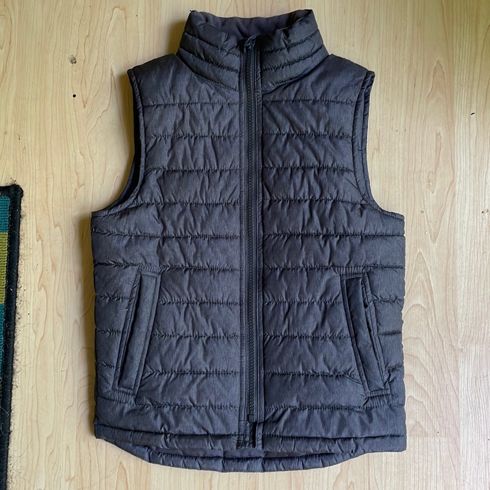 Gap kids grey vest small 6-7